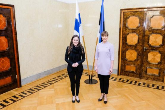 President Kaljulaid kohtus Soome peaministri Sanna Mariniga
