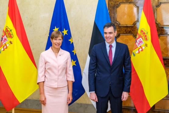 President Kaljulaid kohtus Hispaania peaministriga