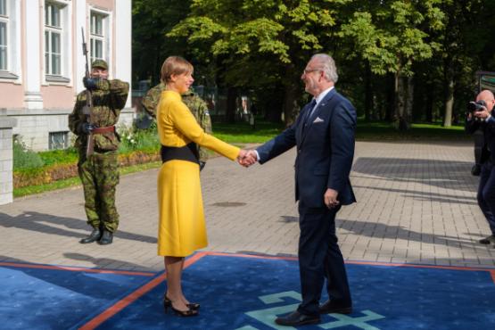 President Kaljulaid kohtus Läti presidendiga