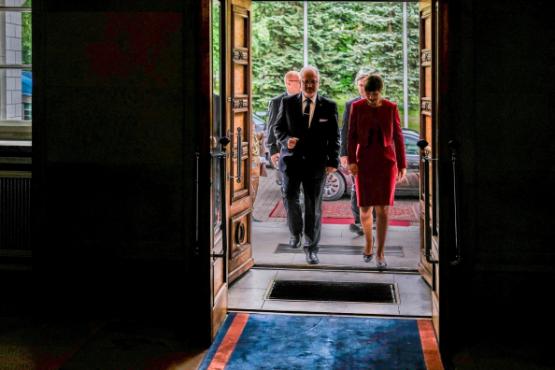 President Kaljulaid kohtus täna oma vastse Läti kolleegiga