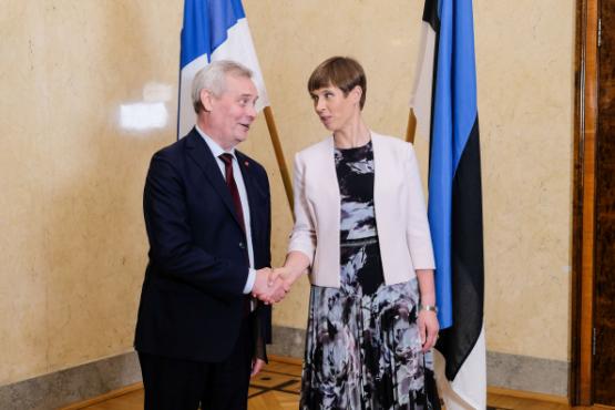 President Kaljulaid kohtus Soome peaministriga