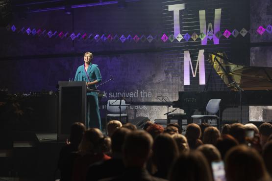 President Kaljulaid Tallinn Music Week avamisel