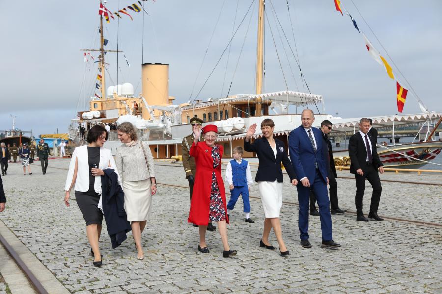 Taani kuninganna Margrethe II visiit. 