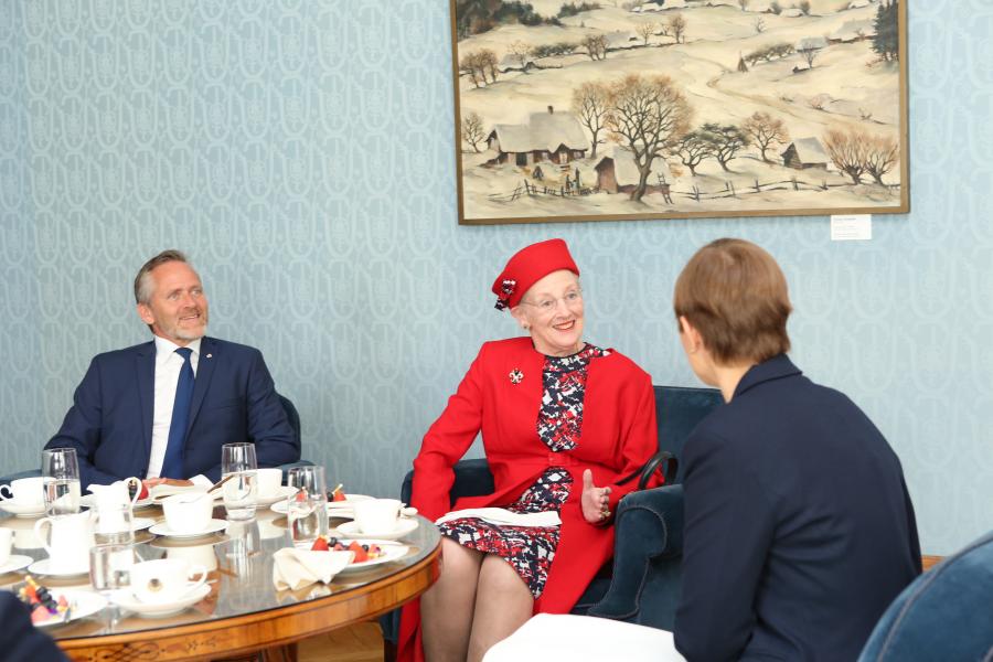 Taani kuninganna Margrethe II visiit. 